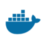 Logo da plataforma Docker
