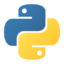 Logo da linguagem de programação Python